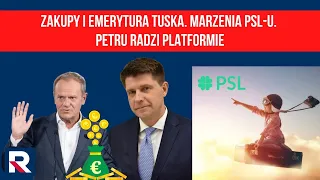 Zakupy i emerytura Tuska. Marzenia PSL-u. Petru radzi Platformie - M. Hołda | Polityczna Kawa cz. 3