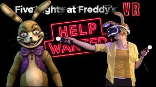 Glitchtrap faces himself and plays FNAF VR Help Wanted!