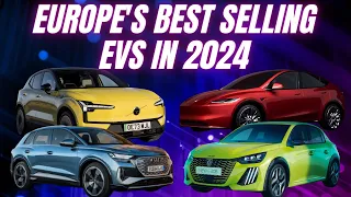 Europe's best selling electric cars in 2024 - Volvo rises to take on Tesla