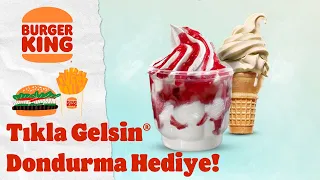 Tıkla Gelsin® Gel Al ile 3 dondurma siparişine külah dondurma hediye!