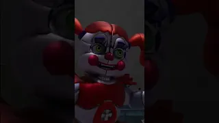 Circus baby trying to get to me 🤡 || fnaf #shorts