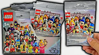 LEGO Disney 100 Minifigures - 40 pack BOX opening!