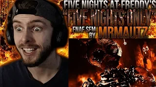 Vapor Reacts #786 | [SFM] FNAF 3 SONG REMIX ANIMATION "Five Nights Only" by MrMautz REACTION!