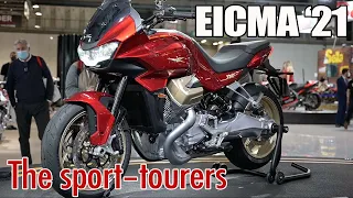 EICMA ’21: The sport-tourers from Moto Guzzi, Triumph, Honda, Suzuki and Kawasaki