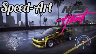 Need For Speed Heat - Acura RSX-S Speed Art Customization