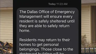 Questions remain for tenants from Dallas apartment complex where building exploded