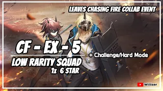 [Arknights] CF-EX-5 - Low Rarity Squad