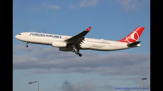 Planespotting - Frankfurt International Airport -  20.03.24 - 0.00 to 1.30 pm Part 3