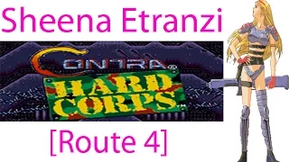 Contra: Hard Corps Sheena Etranzi [Route 4] - Area 52 Ending