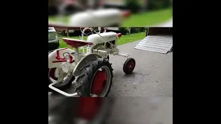 1950 Farmall Cub demonstrator