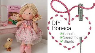 APRENDA a fazer essa LINDA BONECA ! Ideia de DIY Faça e Venda o Ano todo BONECA JUJU