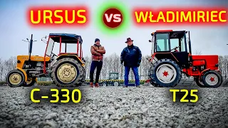 Przeciąganie liny👉 31 KM URSUS vs WŁADIMIRIEC 31 KM 👉 Moc, masa, siła uciągu 👉Zwycięstwo! [Korbanek]