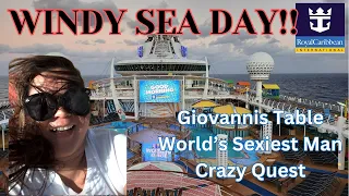 Full Day at Sea| Royal Caribbean | Independence of the Seas | Giovanni’s Table | Cruise Vlog