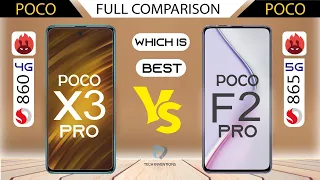 Xiaomi Poco X3 Pro vs POCO F2 PRO Full Comparison | which is Best X3PROOR F2 PRO