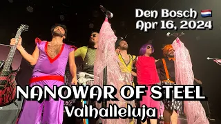 Nanowar of Steel - Valhalleluja (VERTICAL) @Willem Twee, Den Bosch, NL🇳🇱 April 16, 2024 LIVE HDR 4K