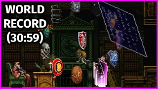 SotN All Bosses Speedrun World Record (30:59)