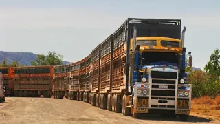 Грузовые автопоезда Самые длинные .Road Trains Australien. Дальнобой Австралия