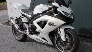 2009 SUZUKI GSXR600 K9 WHITE @ West Coast Moto, Glasgow, Scotland