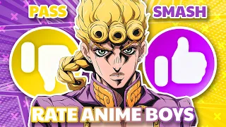 SMASH or PASS 💥 | Rate Anime Boys 🤔 | 100 Anime Characters 💯 | Anime Quiz ❤️