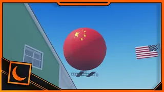 WW3 trailer meme (China spy balloon meme) | Roblox Animation