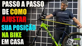 PASSO A PASSO DE COMO AJUSTAR SUA POSICAO NA BIKE EM CASA