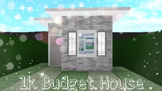 1k No-Gamepass Budget House | ROBLOX Bloxburg Speedbuild