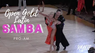 Samba Open Choreography | International Latin | Pro-Am NYDF