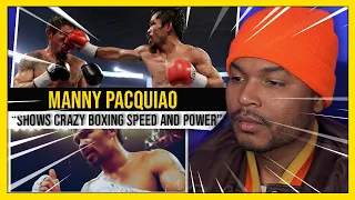 MANNY PACQUIAO GREATEST OF ALL TIME? SPEED, POWER, TECHNIQUE | REACTION