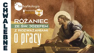 Różaniec ze św. Józefem z rozważaniami o pracy