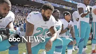 National Anthem Protests Grow at NFL Games