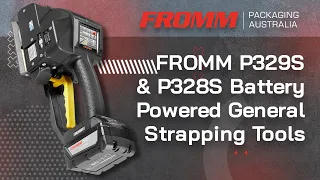 FROMM S series battery strapping tools P329S and P328S