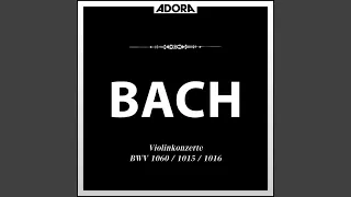 Sonate No. 3 für Violine und Cembalo in E Major, BWV 1016: III. Adagio ma non tanto