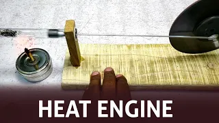 Simple Diy Thermoacoustic Stirling Engine || Stirling Engine || Heat Engine || Thermoacoustic Engine