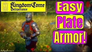 How to get PLATE ARMOR EASILY in KINGDOM COME DELIVERANCE! Kingdom Come Deliverance GUIDE