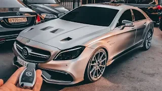 1200 л.с. CLS 63. Реакция сестры и бати на GT-R. Сарычев - хватит ли ему места? Mercedes-AMG. NISSAN