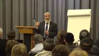 Rabbi Akiva Tatz - "Where Does Morality Come From?" 11-2-15