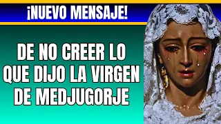 !FUERTES! MENSAJES DE LA VIRGEN DE MEDJUGORJE SOBRE LA MISERICORDIA | apariciones de la Virgen hoy