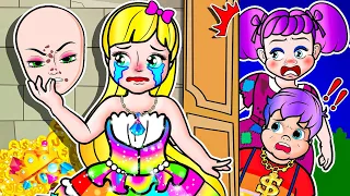 [🐾paper dolls🐾] Cute Rapunzel Daughter Become Mother Challenge | Rapunzel Compilation 놀이 종이