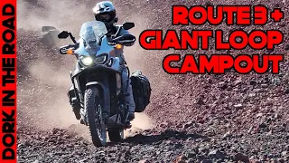 Riding Oregon BDR Route 3 and Motorcycle Camping at The Giant Loop Fall Campout