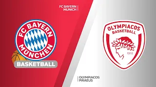 FC Bayern Munich - Olympiacos Piraeus Highlights | Turkish Airlines EuroLeague, RS Round 5