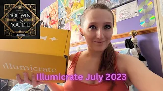 Illumicrate July 2023 You Win or You Die Unboxing