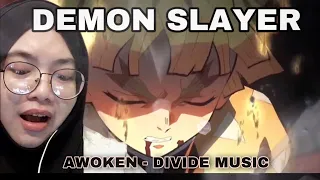 DEMON SLAYER - ZENITSU SONG AWOKEN - DIVIDE MUSIC REACTION !!