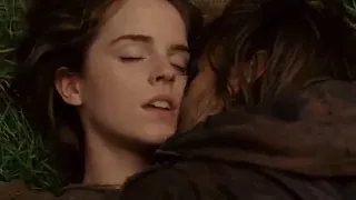 Emma Watson Kissing Scene in Noah