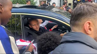 ZINCHENKO, RAMSDALE, REISS NELSON, ARTETA + more LEAVING THE EMIRATES STADIUM