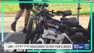 City of Tampa giving away thousands of dollars in vouchers for residents to purchase e-bikes