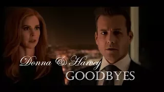 Donna and Harvey - too good at GOODBYES