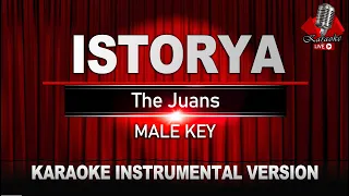 Istorya - The Juans KARAOKE Instrumental (Male Key)