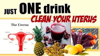 Use This Magic Drink To Cleanse The UTERUS/WOMB After Scanty Period & Miscarriage #healthy #detox