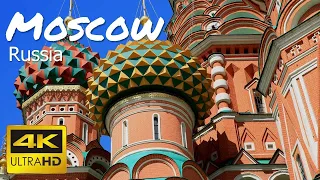 4K Relaxing Slideshow Russia Moscow