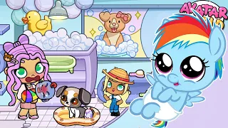 UMA BEBÊ BAGUNCEIRA no PET SHOP (Avatar World) #LuliRarity